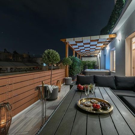 Ferienwohnung Acropolis Divine Penthouse Athen Exterior foto