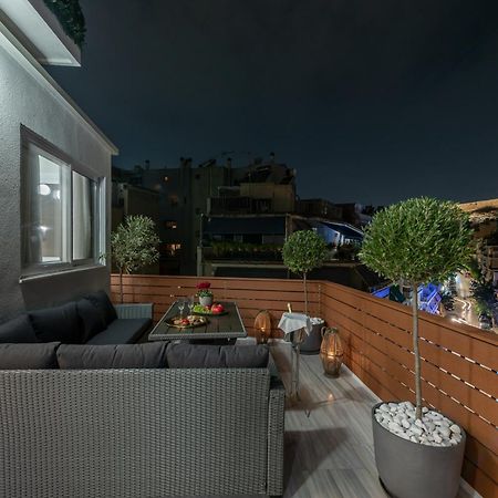 Ferienwohnung Acropolis Divine Penthouse Athen Exterior foto