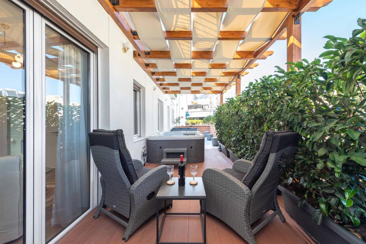 Ferienwohnung Acropolis Divine Penthouse Athen Exterior foto