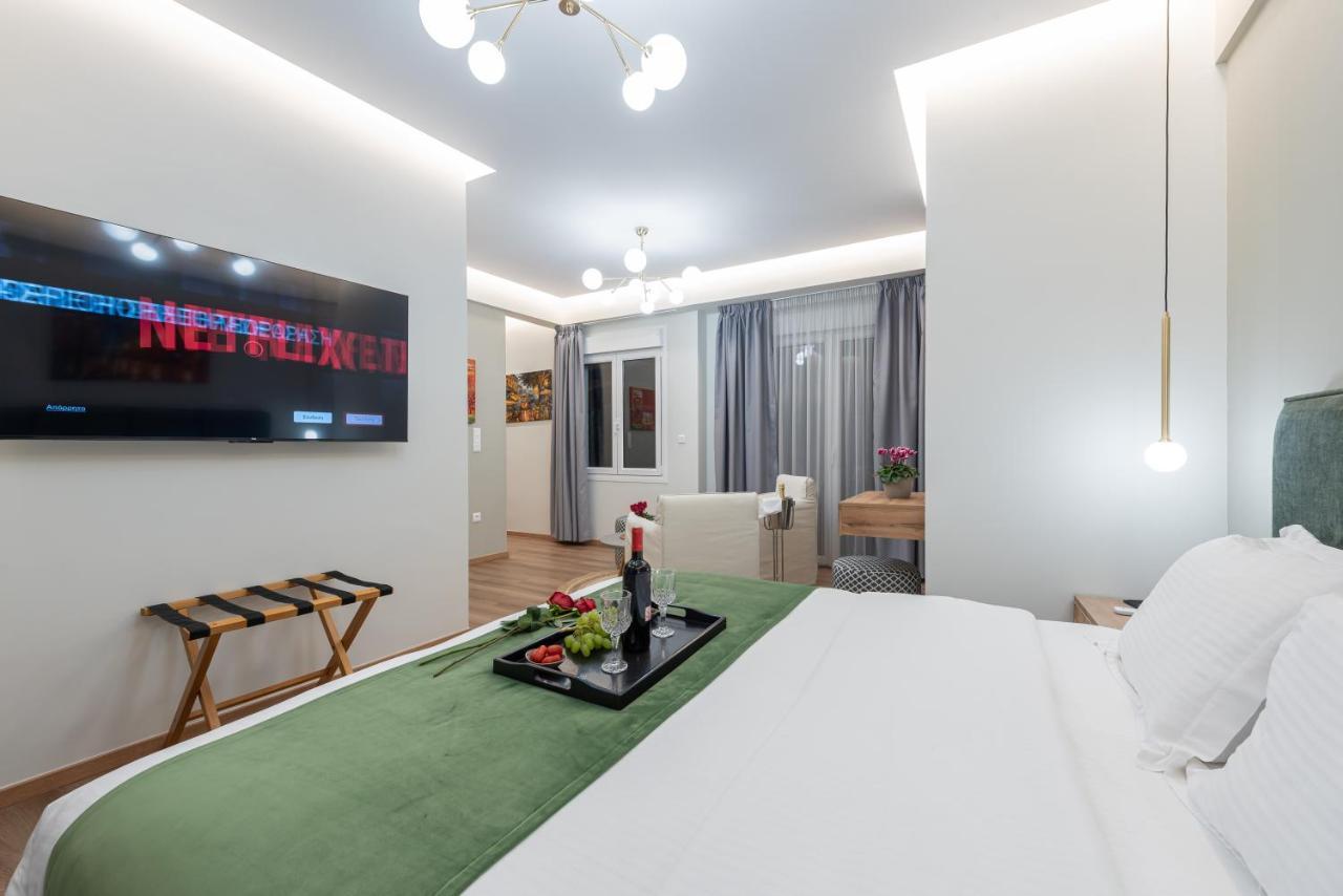 Ferienwohnung Acropolis Divine Penthouse Athen Exterior foto